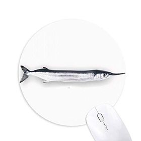 Dıythinker Okyanus Balık Taze İnce Baskılı Yuvarlak Kaymaz Kauçuk Mouse Pad