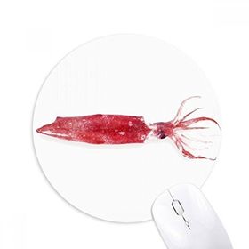 Dıythinker Okyanus Balık Taze Pembe Yumuşak Baskılı Yuvarlak Kaymaz Kauçuk Mouse Pad