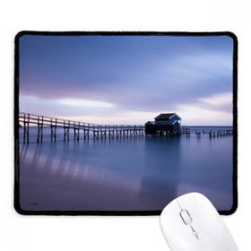 Dıythinker Okyanus Evi Su Bilimi Doğa Resmi Kaymaz Siyah Başlıklı Kenarlar Mouse Pad