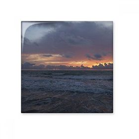 Dıythinker Okyanus Gökyüzü Su Bilimi Doğa Resim 15x15 cm Seramik Karo