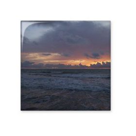 Dıythinker Okyanus Gökyüzü Su Bilimi Doğa Resim 20x20 cm Seramik Karo