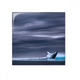 Dıythinker Okyanus Kambur Balık Bilimi Doğa Resim Seramik 10x10 cm Seramik Karo
