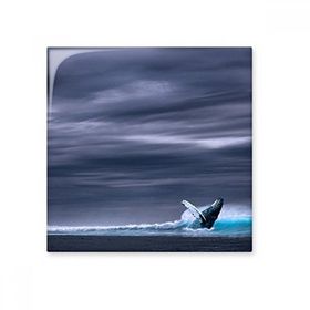 Dıythinker Okyanus Kambur Balık Bilimi Doğa Resim Seramik 10x10 cm Seramik Karo