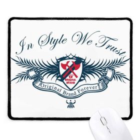 Dıythinker Orijinal Ortaçağ Şövalyeleri Avrupa Amblemi Kaymaz Siyah Başlıklı Kenarlar Mouse Pad