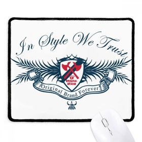 Dıythinker Orijinal Ortaçağ Şövalyeleri Avrupa Amblemi Kaymaz Siyah Başlıklı Kenarlar Mouse Pad
