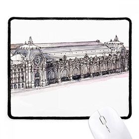 Dıythinker Orsay Müzesi Paris Fransa Kaymaz Siyah Başlıklı Kenarlar Mouse Pad