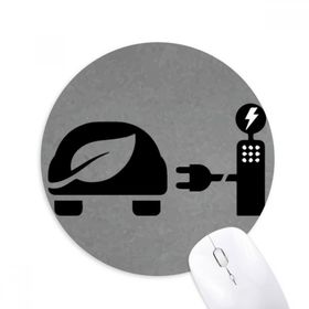 Dıythinker Otomatik Şarj İstasyonu Enerji Araçları Çevreyi Korur Baskılı Yuvarlak Kaymaz Kauçuk Mouse Pad