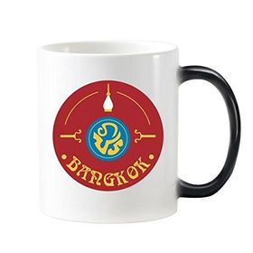 Dıythinker Özel Karakter Kalkanı Sanat İllüstrasyon Değiştiren Isıya Renk Duyarlı Kupa