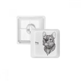 Dıythinker Paint Run Dog Friend Company R2 PBT Mekanik Klavye İçin Anahtarlık