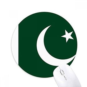 Dıythinker Pakistan Ulusal Bayrağı Asya Ülke Baskılı Yuvarlak Kaymaz Kauçuk Mouse Pad