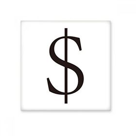 Dıythinker Para Birimi Sembolü Amerikan Dolar Seramik 10x10 cm Seramik Karo
