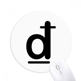 Dıythinker Para Birimi Sembolü Vietnamese Dong Baskılı Yuvarlak Kaymaz Kauçuk Mouse Pad
