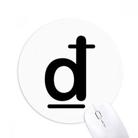 Dıythinker Para Birimi Sembolü Vietnamese Dong Baskılı Yuvarlak Kaymaz Kauçuk Mouse Pad