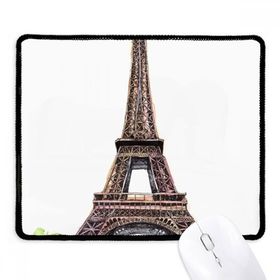 Dıythinker Paris Eyfel Kulesi Fransa'da Kaymaz Siyah Başlıklı Kenarlar Mouse Pad