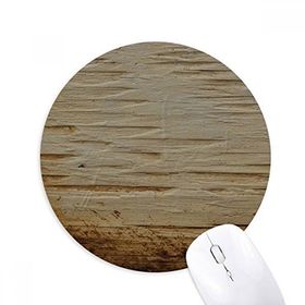 Dıythinker Pas Paslı Kaba Demir Doku Vintage Baskılı Yuvarlak Kaymaz Kauçuk Mouse Pad