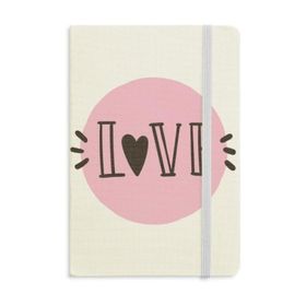 Dıythinker Pembe Aşk Sözü El Yazısı Tarzı Baskılı A5 Defter