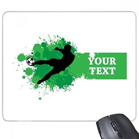 Dıythinker Penalty Kick Futbol Spor Baskılı Dikdörtgen Kaymaz Kauçuk Mouse Pad