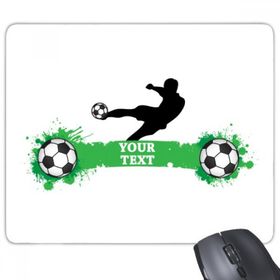 Dıythinker Penalty Kick Futbol Spor Metin Baskılı Dikdörtgen Kaymaz Kauçuk Mouse Pad