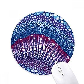 Dıythinker Plant Science Cell Mikrokozmik Desen Baskılı Yuvarlak Kaymaz Kauçuk Mouse Pad