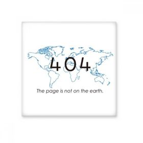 Dıythinker Programcı 404 Hata Sayfası Yer Üzerinde Değil Seramik 10x10 cm Seramik Karo