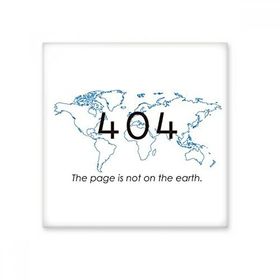Dıythinker Programcı 404 Hata Sayfası Yer Üzerinde Değil Seramik 10x10 cm Seramik Karo