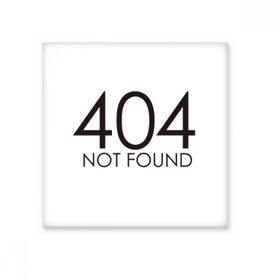 Dıythinker Programcı 404 Hatası Bulunamadı 15x15 cm Seramik Karo