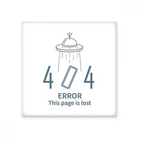 Dıythinker Programcı 404 Hatası Bulunamadı 15x15 cm Seramik Karo