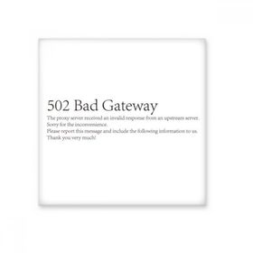 Dıythinker Programcı 502 Bad Gateway Seramik Bisque Fayans 10x10 cm Seramik Karo
