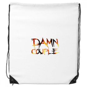 DIYThinker Quote Damn Couple İpli Sırt Çantası