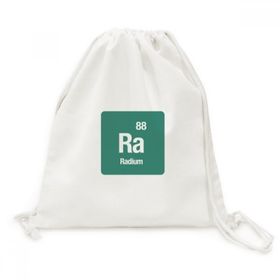 Dıythinker Ra Radium Chemical Element Science Kanvas İpli Sırt Çantası