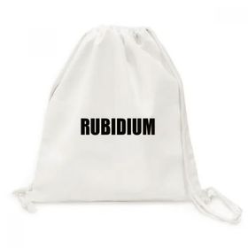 Dıythinker Rubidium Element İsim Kimya Kanvas İpli Sırt Çantası