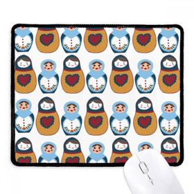 Dıythinker Rusyacak Bebek Posteri Matryoshka Ülke Kültürü Kaymaz Siyah Başlıklı Kenarlar Mouse Pad