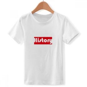 DIYthinker S Beyaz Boys' Course and Major History Kırmızı Bisiklet Yaka Tişört