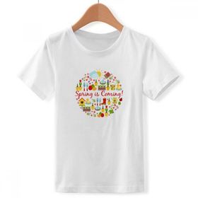 DIYthinker S Beyaz Erkek Çocuk Paskalya Dini Festival Yumurta Ördek Yuvarlak Yuvarlak Yuvarlak Yaka Tişört