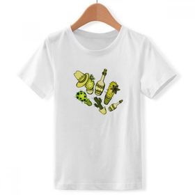 DIYthinker S Beyaz Erkek Sombrero Meksika Çölleri kaktüs Meksika Crew Boyun Tişört