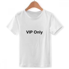 DIYthinker S beyaz Erkek Vip sadece siyah sembol desenli yuvarlak yaka tişört