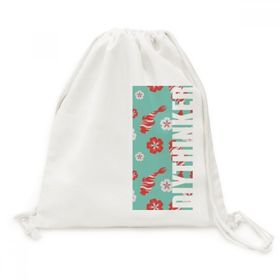 Dıythinker Sakura Repeat Japan Pattern Kanvas İpli Sırt Çantası