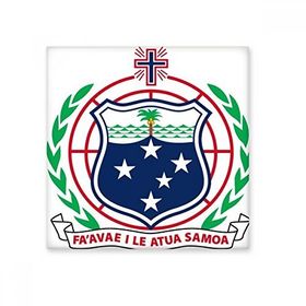 Dıythinker Samoa Okyanusya Ulusal Amblem 20x20 cm Seramik Karo