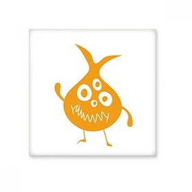 Dıythinker Sarı Alien Creature Seramik Bisque Fayans 10x10 cm Seramik Karo