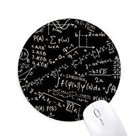 Dıythinker Seeking Limits Formüller Bilim Hesap Figürü Baskılı Yuvarlak Kaymaz Kauçuk Mouse Pad