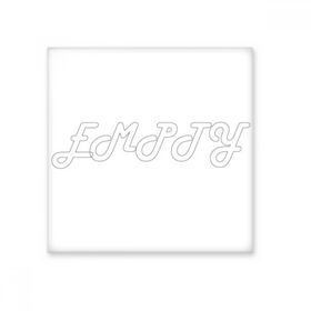 Dıythinker Şık Karakterler Boş 10x10 cm Seramik Karo