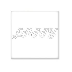 Dıythinker Şık Karakterler Boş 10x10 cm Seramik Karo