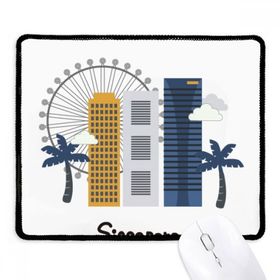 Dıythinker Singapur Flyer and Binings Kaymaz Siyah Başlıklı Kenarlar Mouse Pad