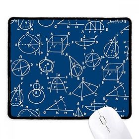 Dıythinker Siyah Açı Geometrik Matematiksel Bilim Kaymaz Fare Altlığı