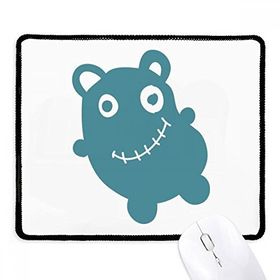 Dıythinker Siyah Alien Creature Bear Kaymaz Fare Altlığı