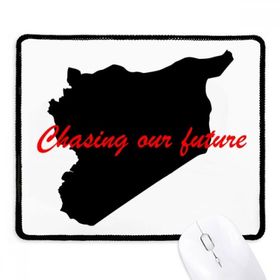 Dıythinker Siyah Alıntılı Geleceğimizi Takip Eden Kaymaz Fare Altlığı
