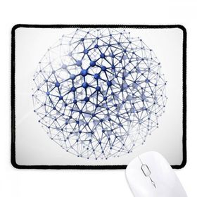 Dıythinker Siyah Atom Yapısı Fiziksel İllüstrasyon Kaymaz Fare Altlığı
