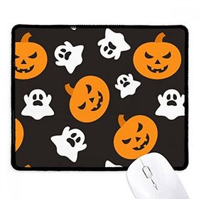 Dıythinker Siyah Balkabağı Cadılar Bayramı Hallowmas Hayalet Kaymaz Fare Altlığı