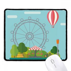Dıythinker Siyah Balon Dönme Dolap Eğlence Parkı Kaymaz Fare Altlığı