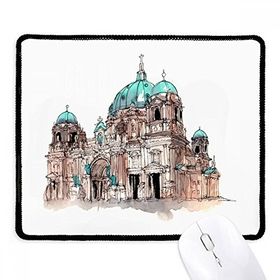 Dıythinker Siyah Berlin Katedrali Almanya'da Kaymaz Fare Altlığı